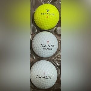 Top Elite Golf balls. Set of 3